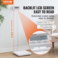 thumbnail image 2 of VEVOR Portable Medical Scale Professional Digital Physician Weight Scale 440LBS, 2 of 9
