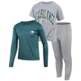 thumbnail image 1 of Conjunto de ropa New Balance para niñas, camisetas y leggings de 3 piezas, 1 of 7