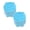 Blue, variant on Raised Slow Feeder Cat Bowl, Elevated Cat Slow Feeder for Dry and Wet Food, 3.35"x4.92" Tall Leg Anti Vomit Design for Indoor Cats, Kittens, Small Pets