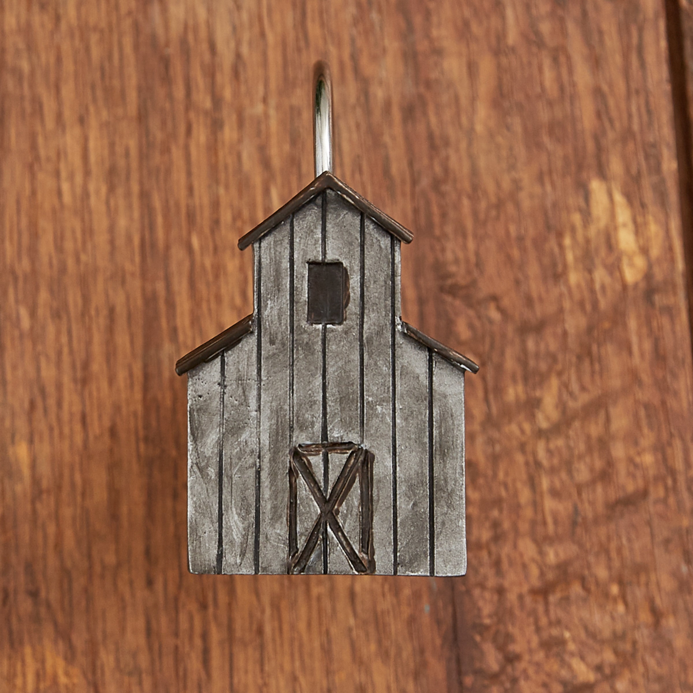 Park Designs Antique Farmhouse Barn Shower Curtain Hooks