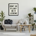 thumbnail image 3 of Stupell Industries Lady Legend Phrase Inspirational Painting Gallery Wrapped Canvas Print Wall Art, 30 x 40, 3 of 8