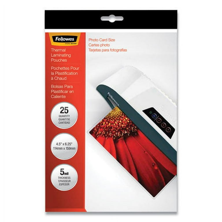 Laminating Pouches, 5 mil, 4.5 Laminating Pouches, 5 mil, 4.5