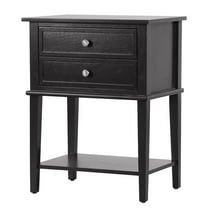 Glory Furniture Newton Nightstand in Black Color