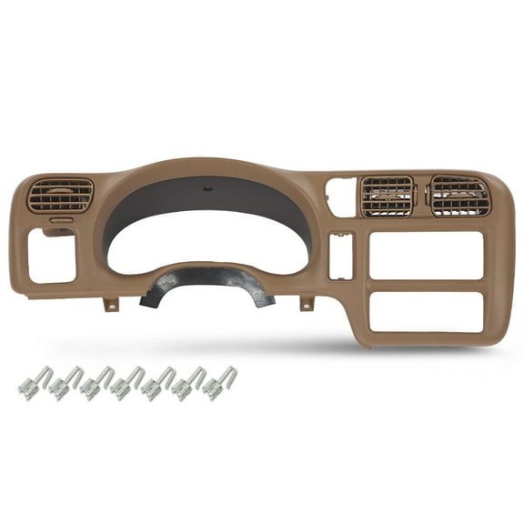 Beige Dash Bezel Trim Cover Fit For 1998-2004 S10 Jimmy Sonoma Cluster Blazer