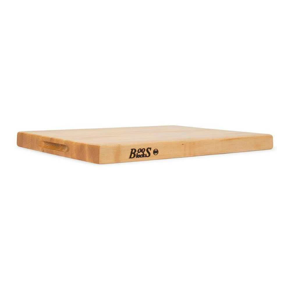 John Boos Maple Wood Edge Grain Reversible Cutting Board, 24 x 18 x 1.5