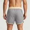 thumbnail image 5 of Asxite Plus Size Mens Pajamas Shorts Loose Breathable Solid Thin Casual Sleepwear, 5 of 7