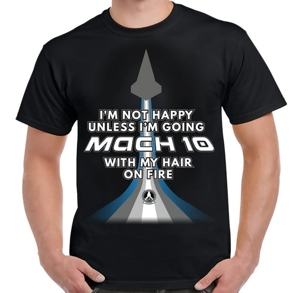 MACH 10 With My Hair On Fire Darkstar Shirt-XXL