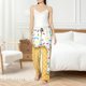 thumbnail image 4 of Fotbe White Ice Cream Pantalones de Pijama para Mujer, Pantalones de Dormir, Pantalones Pj con Cordón y Bolsillos-3X-Large, 4 of 6