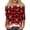 BF32_Black, variant on Lumtrix Christmas Shirts for Women Trendey Crew Neck 3/4 Sleeve Top Funny Print Soft Blousers Deep Red 3XL