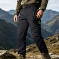 thumbnail image 4 of SAWOBUUN Men's Cargo Pants Water Resistant Windproof Outdoor Hiking Trousers with Multi Pocket, 4 of 9