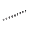 thumbnail image 2 of Morse Taper Connecting Shaft, Safe Exquisite Workmanship High Efficiency ER25 Spring Clamps Easy To Disassemble Carbon Steel  For Machine Tool For Lathe MTB2-ER25-M10, 2 of 8
