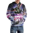thumbnail image 5 of Mobile Suit Gundam Hoodie 3D Print Pullover Hooded Long Sleeve Sweatshirts Tops Blouse with Pocket for Mens Womens, 5 of 8