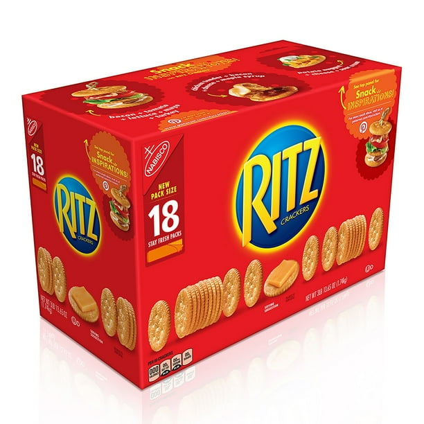 Product of Nabisco Ritz Crackers, 61.6 oz. (18 pk.) Crackers [Bulk