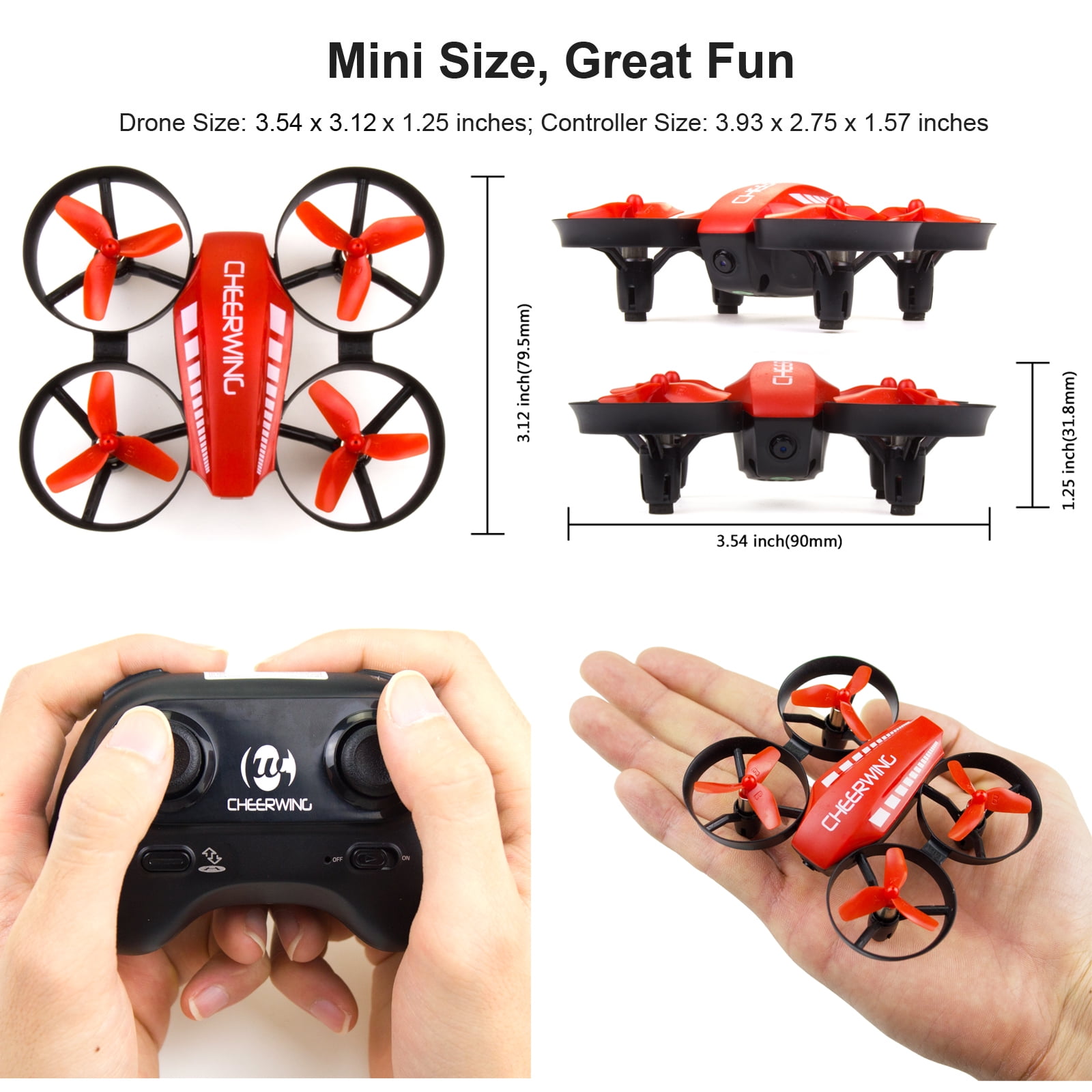 cheerwing cw10 mini drone