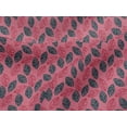 thumbnail image 4 of oneOone Viscose Jersey Fabric Leaves Block Printed Fabric 1 Yard 60 Inch Wide, 4 of 5