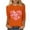 B-Orange, variant on JTZGDY Valentines Day Heart Graphic T-Shirts for Women Funny Love Pattern Print 3/4 Length Sleeve Crew Neck Pullover Tops Trendy Oversized Comfy Tunic Blouse B-Green M