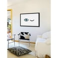 thumbnail image 4 of "One Eye Open" Framed Painting Print, 4 of 6