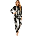 thumbnail image 2 of Matching Family Halloween Pajamas Set, Cute Spooky Pumpkin Ghost Long Sleeve PJs Sleepwear Loungewear Gift for Holiday Season, 2 of 5