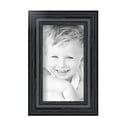 thumbnail image 2 of ArtToFrames 4" x 7" Galleria Noir Picture Frame, 4x7 inch Black MDF Poster Frame (WOM-4083), 5 Pack, 2 of 7