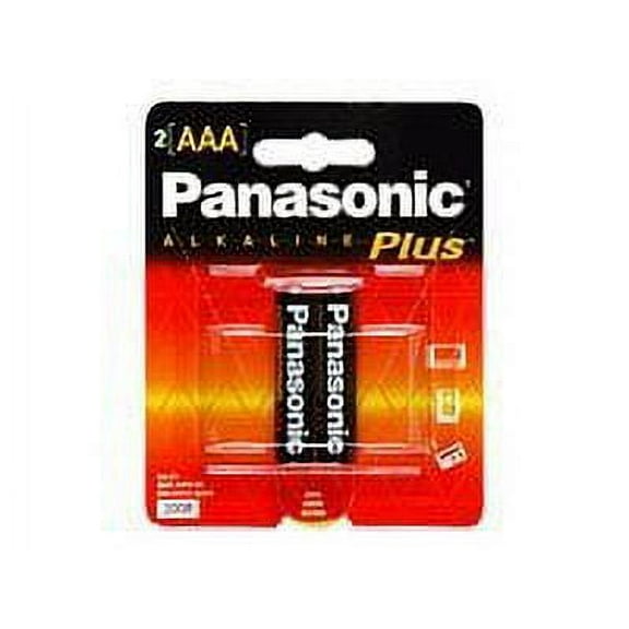 Panasonic Alkaline Plus AM-4PA - Battery 2 x AAA - alkaline