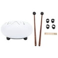 thumbnail image 2 of Tongue Drum 8 Note Pleasant Sound Stainless Steel Musical Percussion Instrument Meditation Yoga Music Education, 2 of 7