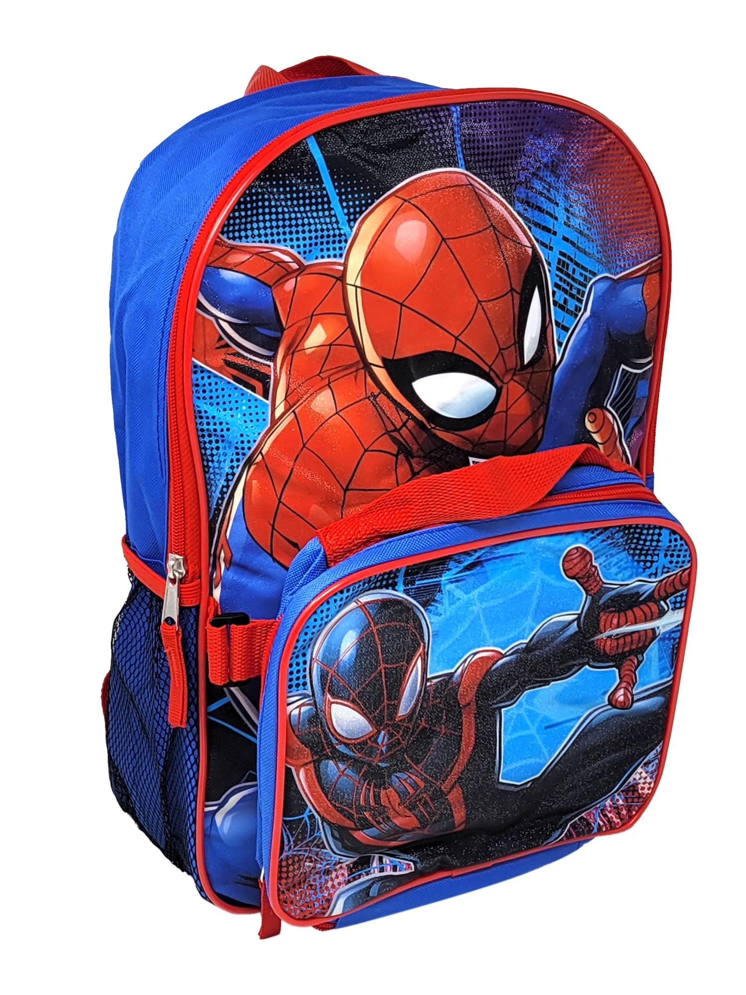 Spider-Man Backpack Lunch Bag Insulated 2 Piece Set