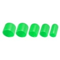 thumbnail image 3 of 25pcs Round Rubber End Caps 1/4" 3/8" 1/2" 3/4" 7/8" Green Vinyl Cover Screw Thread Protectors, 3 of 6