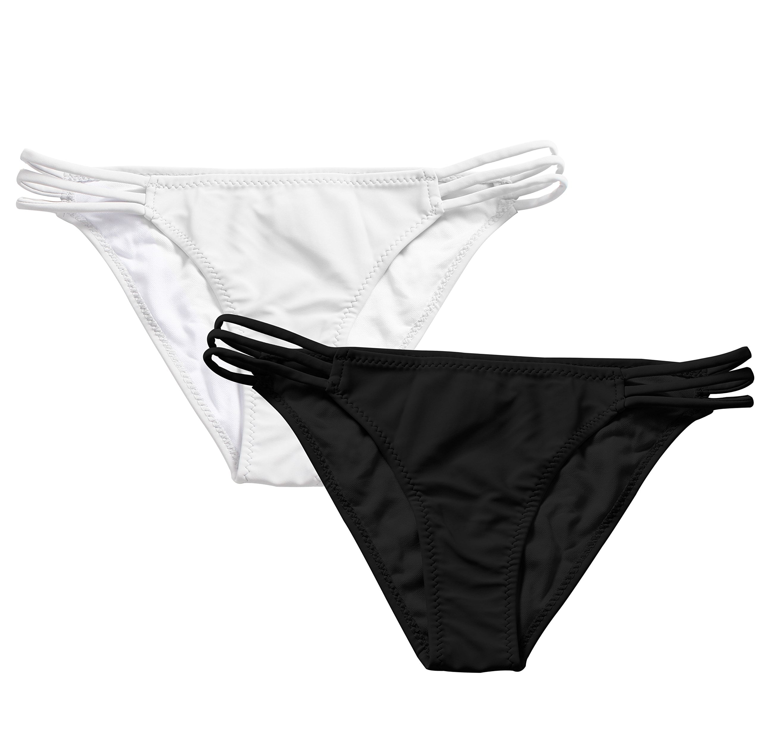 black bikini bottoms walmart