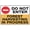 Warning Sign 2, variant on Warning Sign Do Not Enter Forest Harvesting Area - 8"x12" Rust Free Aluminum Metal Tin Weather Resistant Sign for Forests Harvest Zones