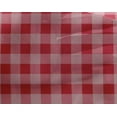 thumbnail image 4 of oneOone Georgette Viscose Bright Red Fabric Gingham Check Fabric For Sewing Printed Craft Fabric By The Yard 42 Inches Wide, 4 of 4