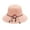 Pink, variant on Baseball Cap Clearance, Foldable Fashion Women's Solid Colored Bowknot Bonnet Girls Beach Straw Hat Sun Trucker Hat, Top Hats for Women Beige