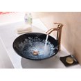 thumbnail image 4 of Makata Series Vessel Sink in Silver Burst, 4 of 5