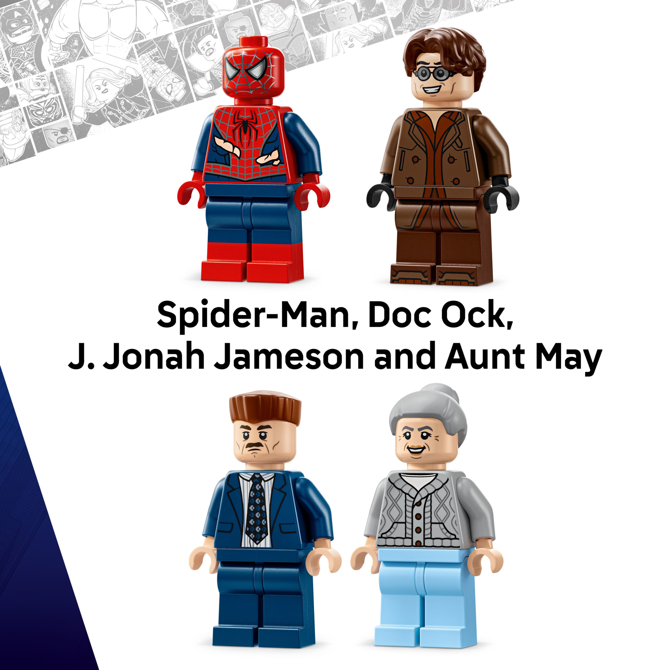 LEGO Marvel Spider-Man vs. Doc Ock Subway Train Scene 76321 photo 6