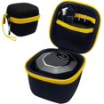 thumbnail image 1 of Shiyou-Étui Rigide Compatible avec Microtouch/pour Tustow/pour Redbreak/pour SOLIMPIA Rasoir Électrique pour Hommes Chauves, Boîte de Rangement pour Rasoir Électrique de Voyage (Noir Jaune) (Étui Seulement), 1 of 4
