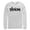 White, variant on Men's Marvel Venom Film Bold Logo  Long Sleeve Shirt White Large