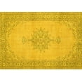 thumbnail image 1 of Ahgly Company Indoor Rectangle Persian Yellow Traditional Area Rugs, 4' x 6', 1 of 4