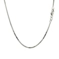 thumbnail image 3 of ARAIYA FINE JEWELRY 14K White Gold 1.02 mm Milano Chain 20'' for Women, 3 of 6
