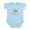 Sky Blue, variant on CafePress - Don't Make Me Call Grandma Infant Bodysuit - Baby Light Bodysuit, Size Newborn - 24 Months