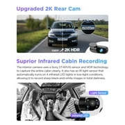 VIOFO A229 Pro 3 Channel 4K HDR Dash Cam, Dual STARVIS 2 Sensors, 4K+2K+1080P Front Inside and Rear, 5GHz WiFi, GPS, Voice Control, Parking Mode, Support 512GB Max