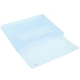 thumbnail image 4 of JAM Plastic Snap Portfolio, 9.5x12.5x.75, Blue, 1/Pack, 4 of 5