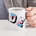 thumbnail image 6 of CafePress - Trans Pride - 11 oz Ceramic Mug - Novelty Coffee Tea Cup, 6 of 6