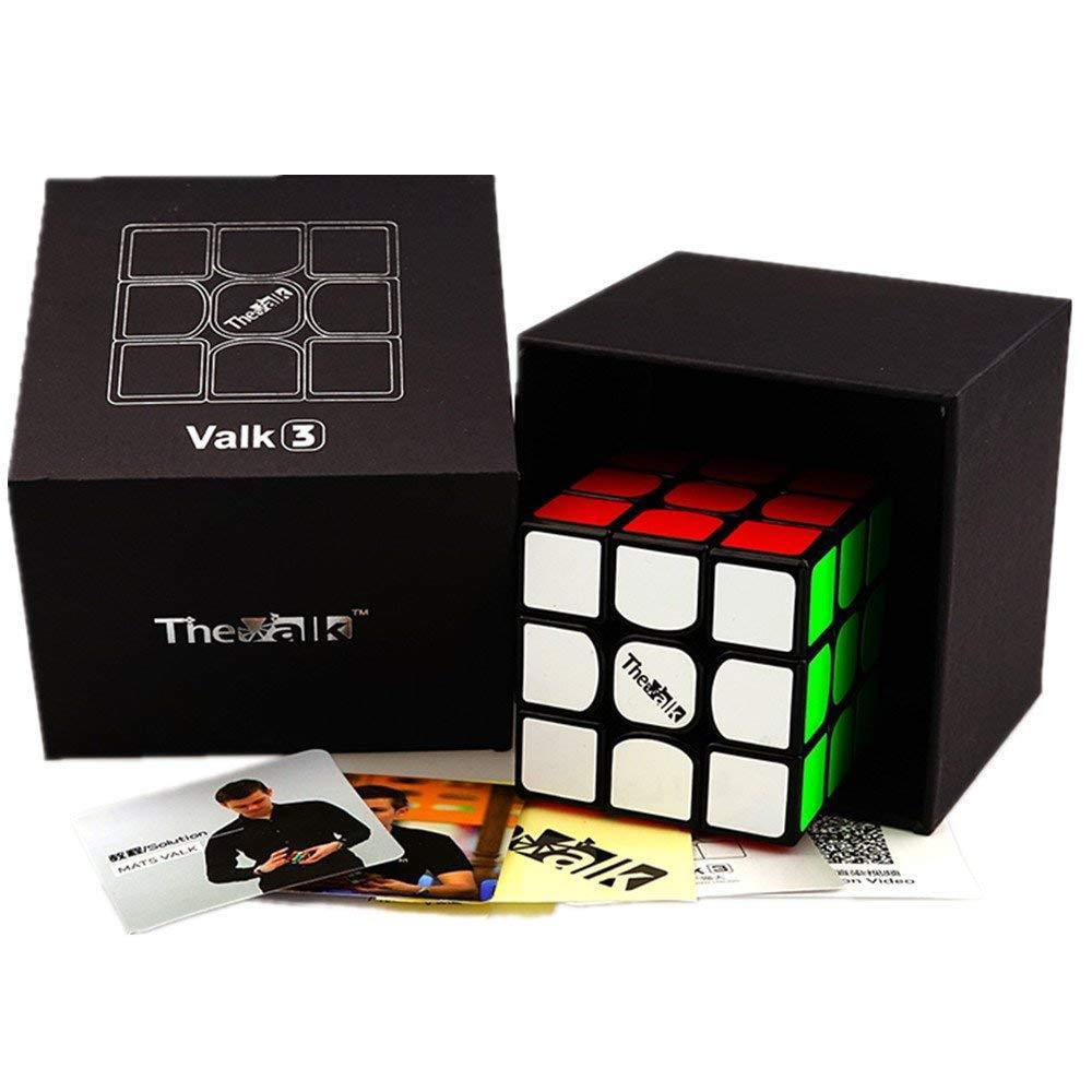 CuberSpeed QiYi Valk 3 3x3x3 Black Magic cube QiYi MoFangGe The Valk 3 3X3X3 Speed cube
