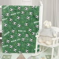 thumbnail image 5 of Soccer Blanket, Soccer Blanket for Boys and Girls, Super Soft Fleece Soccer Blankets for Baby, Boys, Girls, Teen and Adult, Soccer Blankets and Throws for Soccer Theme Party Soccer Gifts 30"X 40", 5 of 7