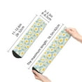 thumbnail image 4 of Pofeuu Daisies Flowers Print 30cm Socks, Adult Running Hiking Socks for Youth and Adult, 4 of 7