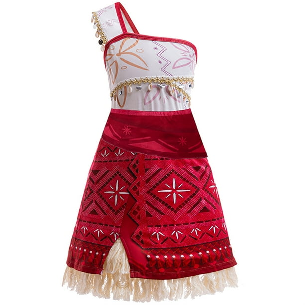Niñas Océano Moana Aventura Disfraz Vestido Princesa Fiesta de Cumpleaños Trajes