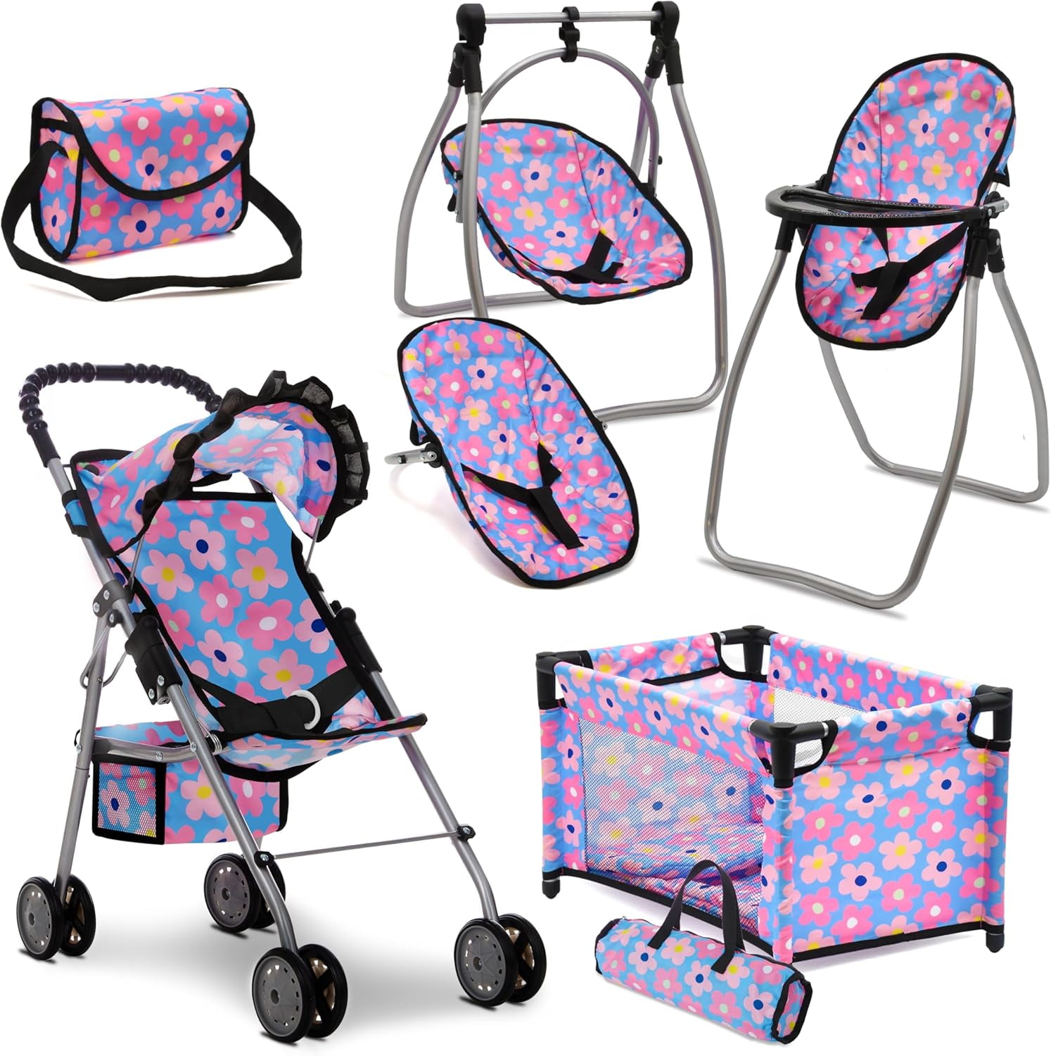 ビンテージ　ガーバーキッドドールガール&ボーイ アドバタイジングフィギュアセット American Girl WellieWishers Garden Adventure Vehicle & Picnic Set
