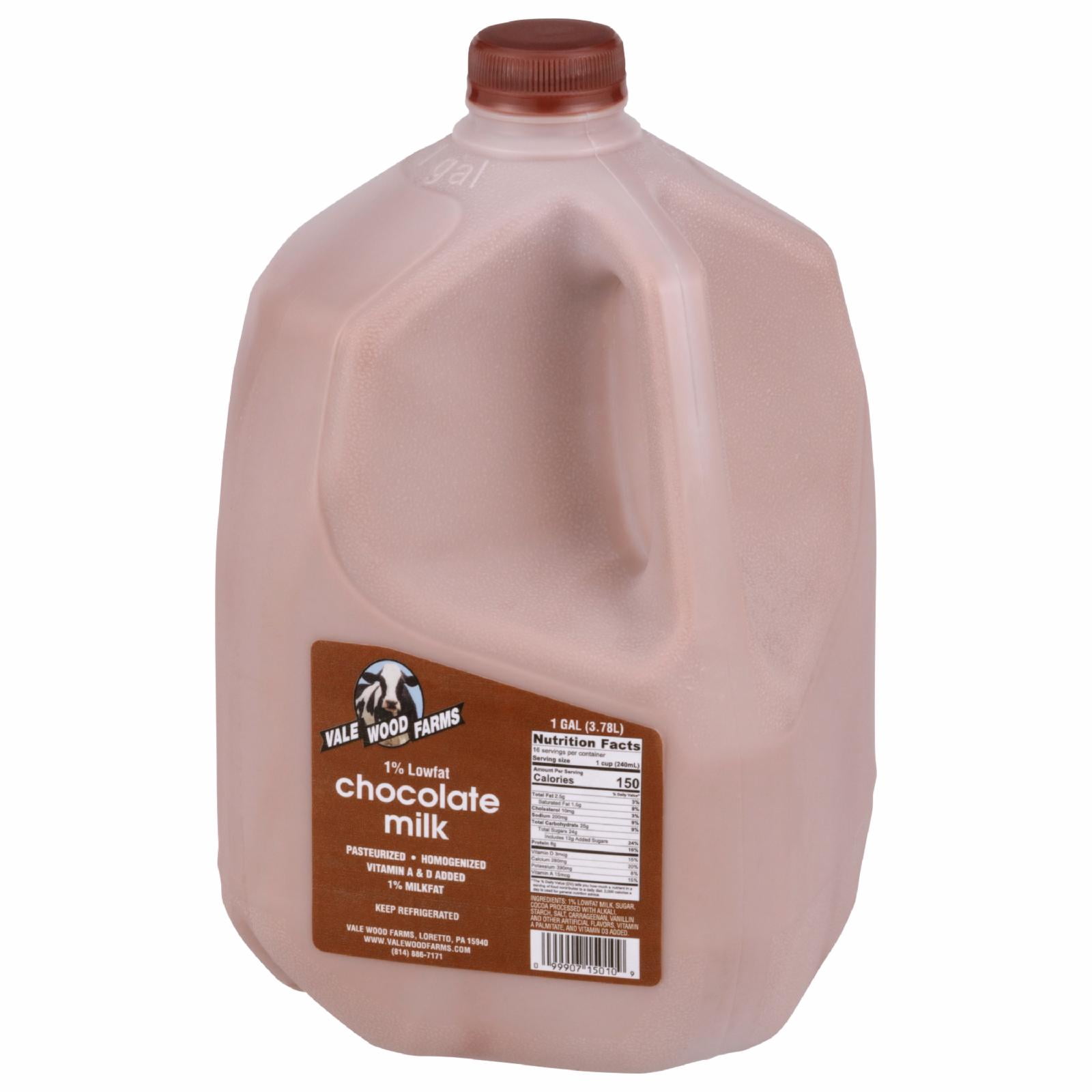 Vale Wood Farms Chocolate 1% Milk Gallon