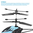 thumbnail image 5 of Drone Helicóptero Helicóptero de 2 canales Juguetes al aire libre Avión de control remoto AweSitey EL009149-00, 5 of 5