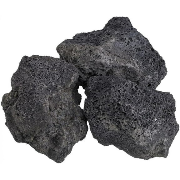 Fire Products | Extra Large Lava Rock, 3" - 6" | Use in Fireplace, Fire Pit or Bowl | Outdoor  Indoor Volcanic Rock for Natural Gas or Propane Fires | Decorative Landscaping | 10 lb Bag
