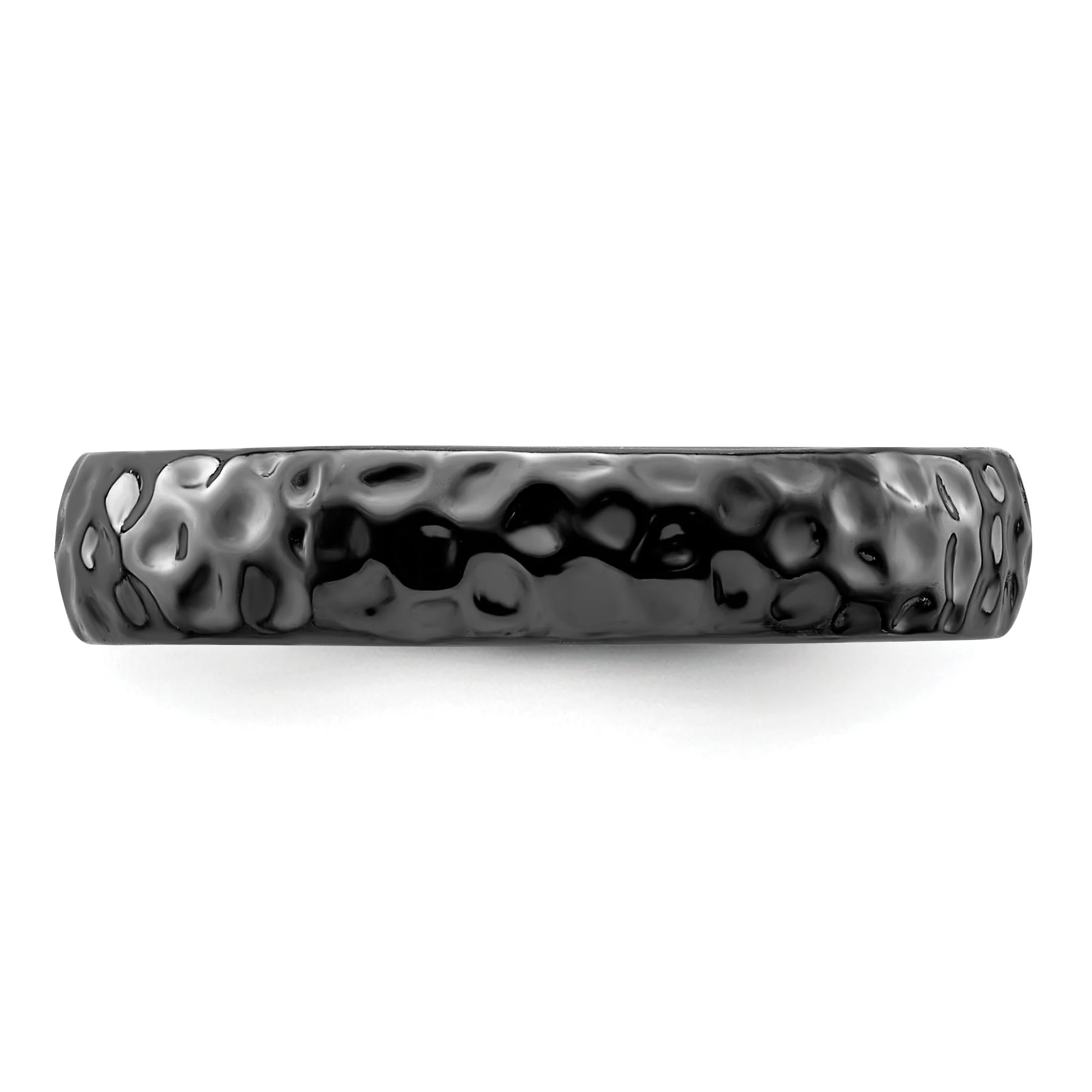Sterling Silver Black-Plated Ring